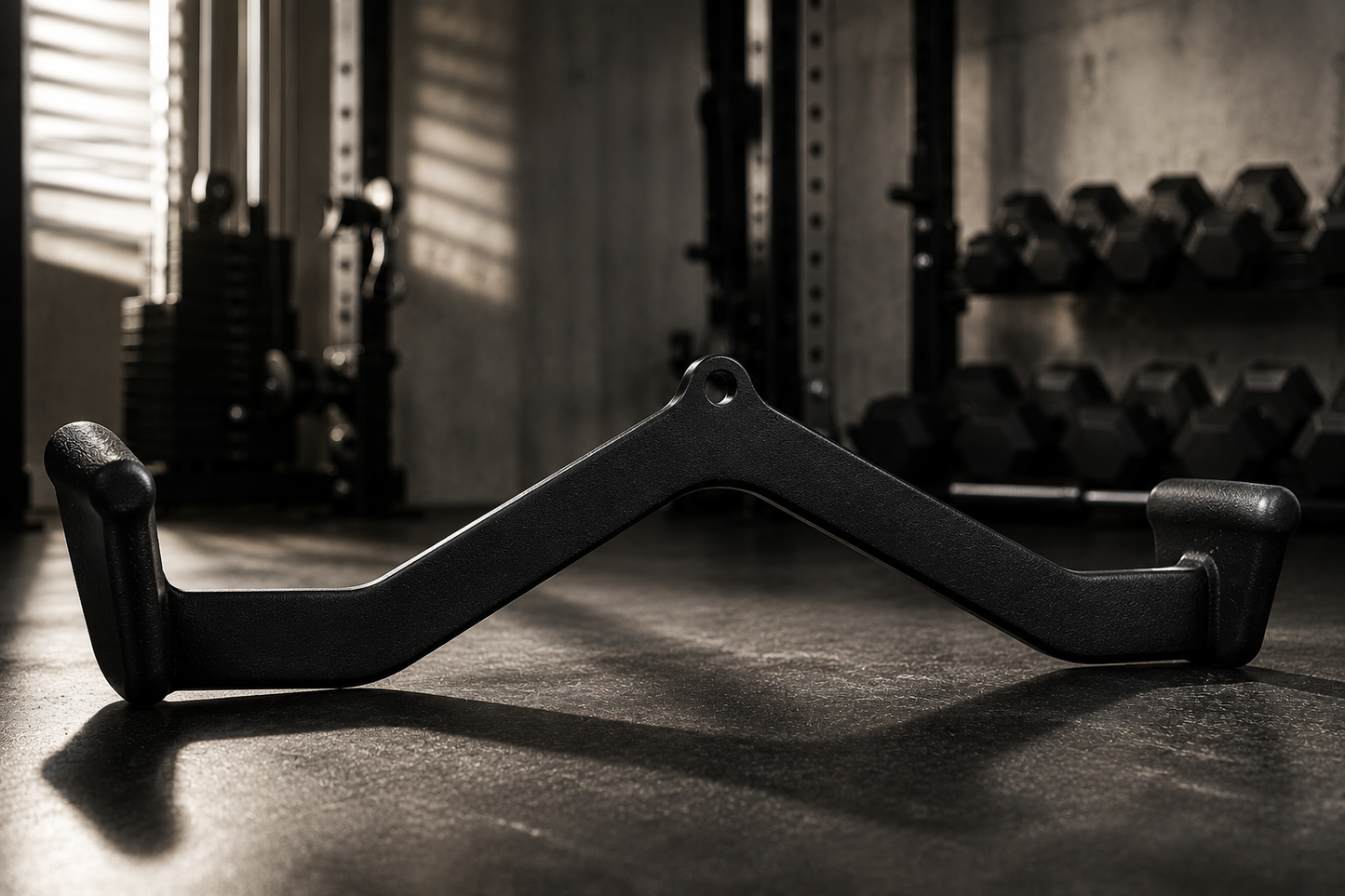 Multi-Function Cable Pulley Bar – Home Gym Strength Attachment