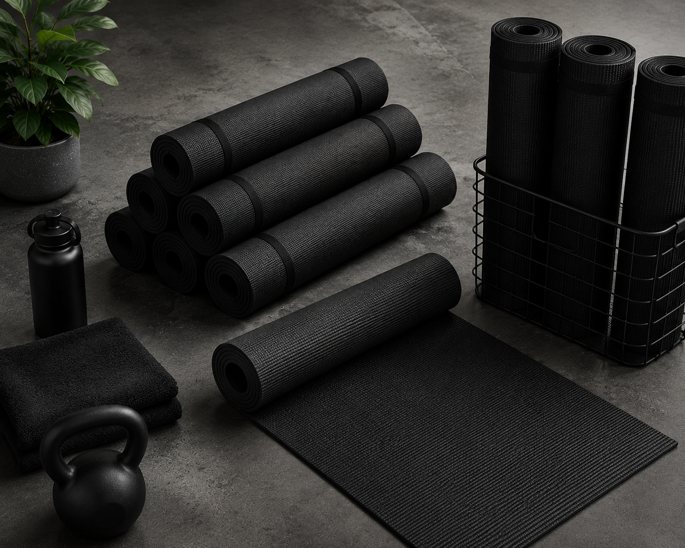 Premium Yoga Mat Bundle-10 Pack