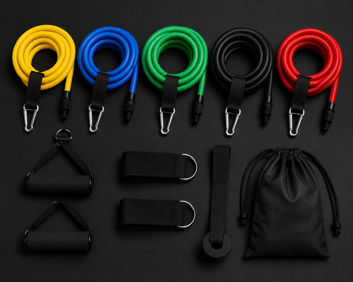 Premium Resistance Bands Set – Your Complete Portable Home Gym